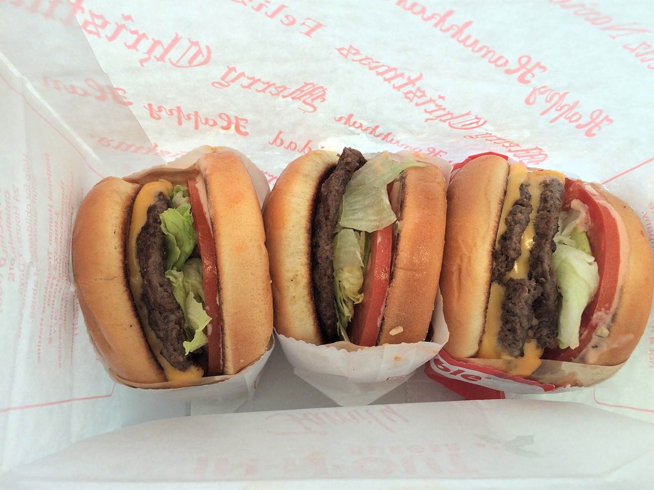 In-N-Out's burgers are pretty as a picture.