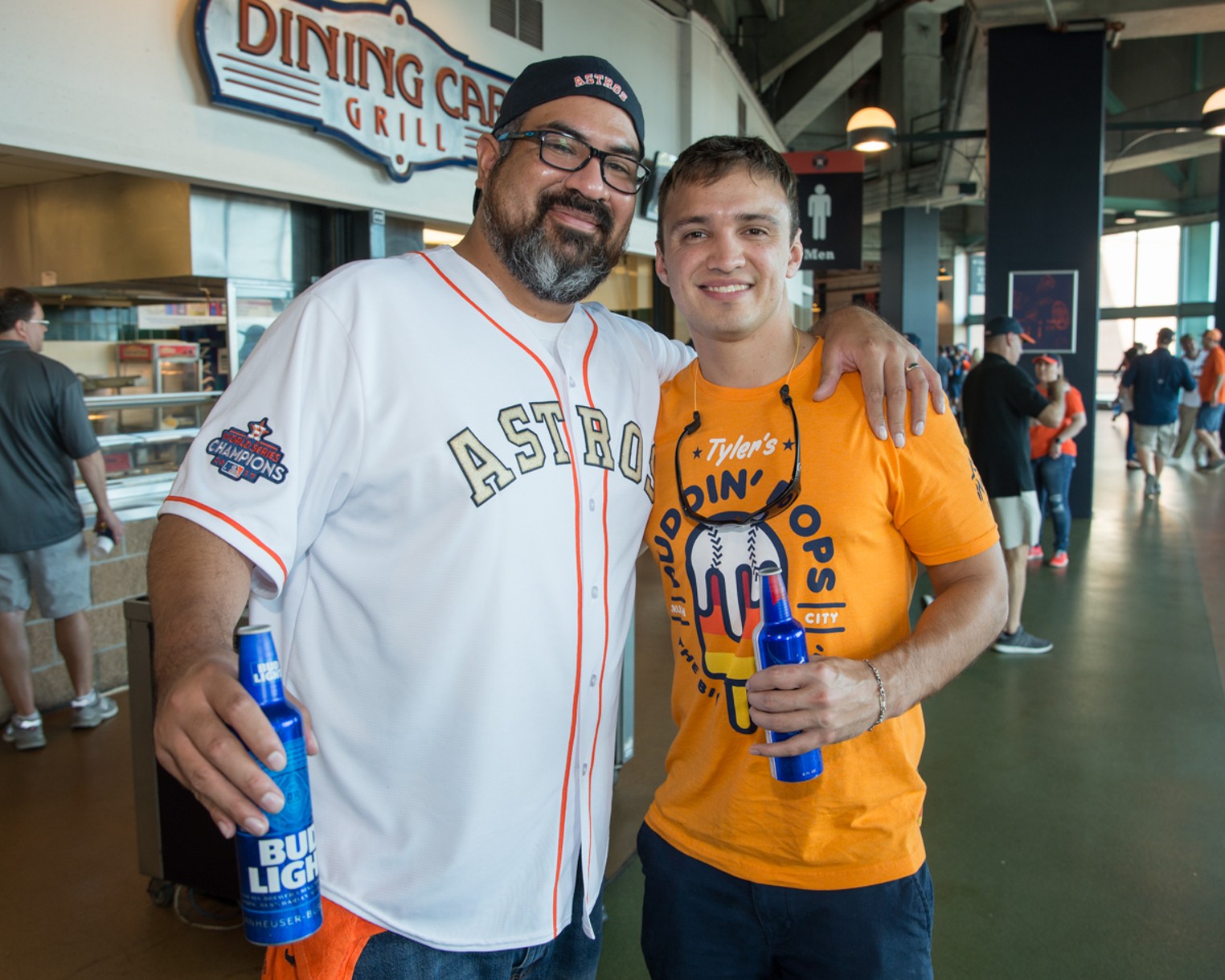 Astros Fran Had Two Great Days at Minute Maid Park