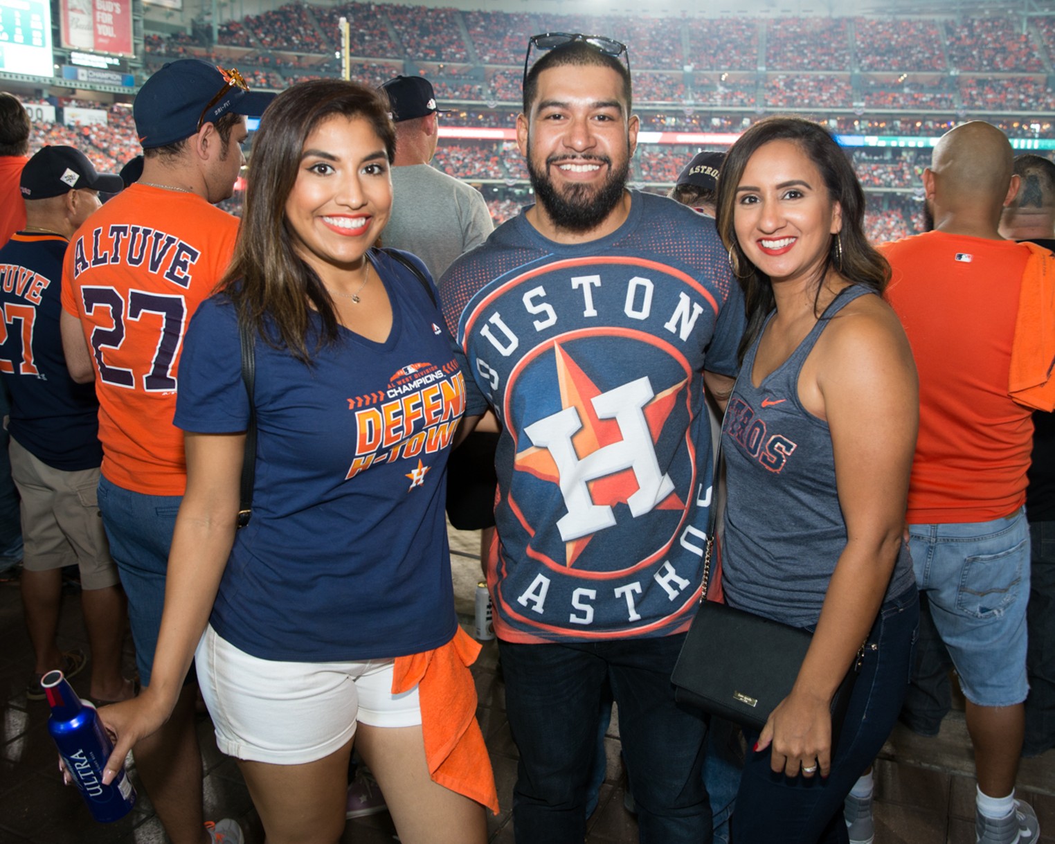 Astros Fran Had Two Great Days at Minute Maid Park