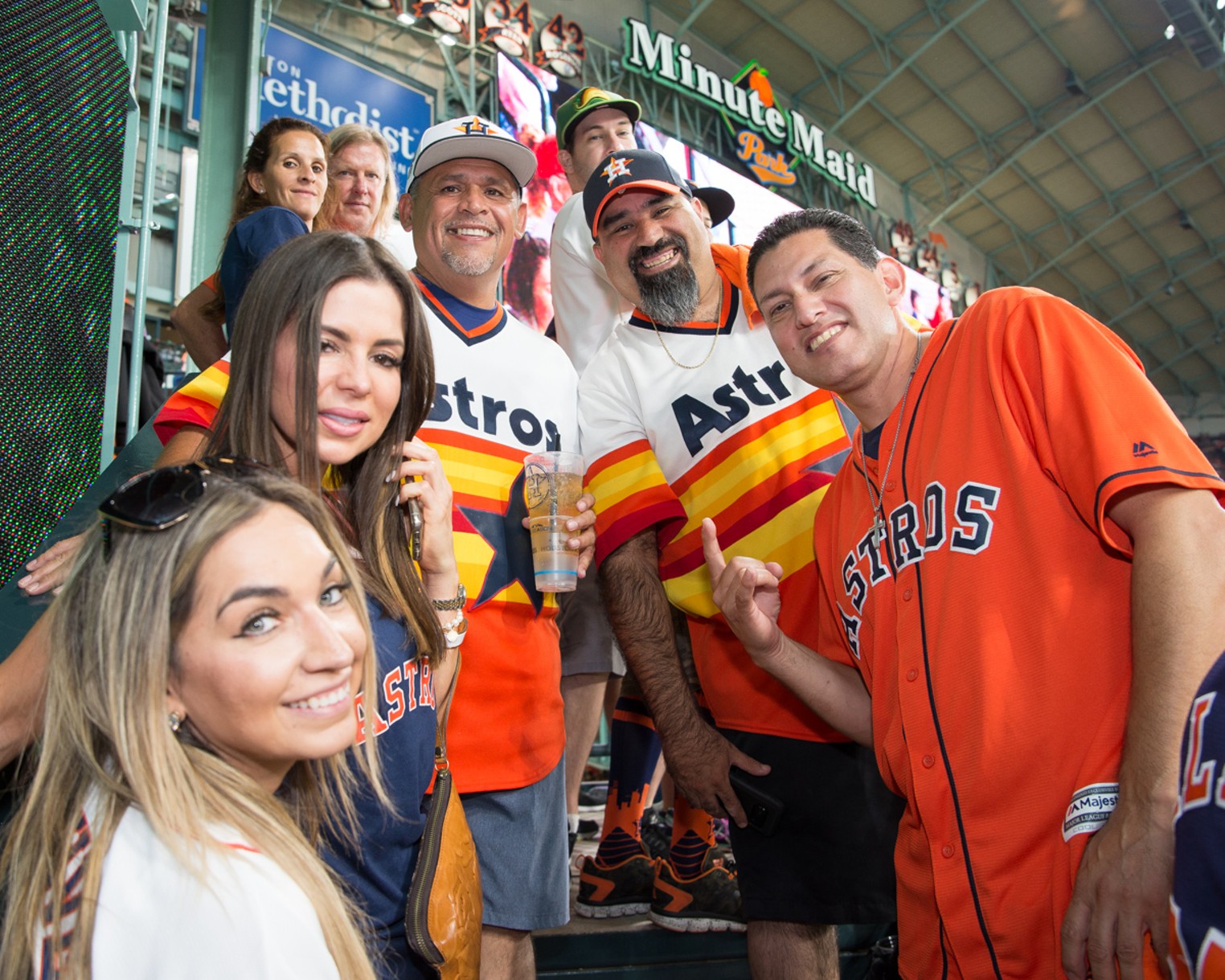 Astros Fran Had Two Great Days at Minute Maid Park