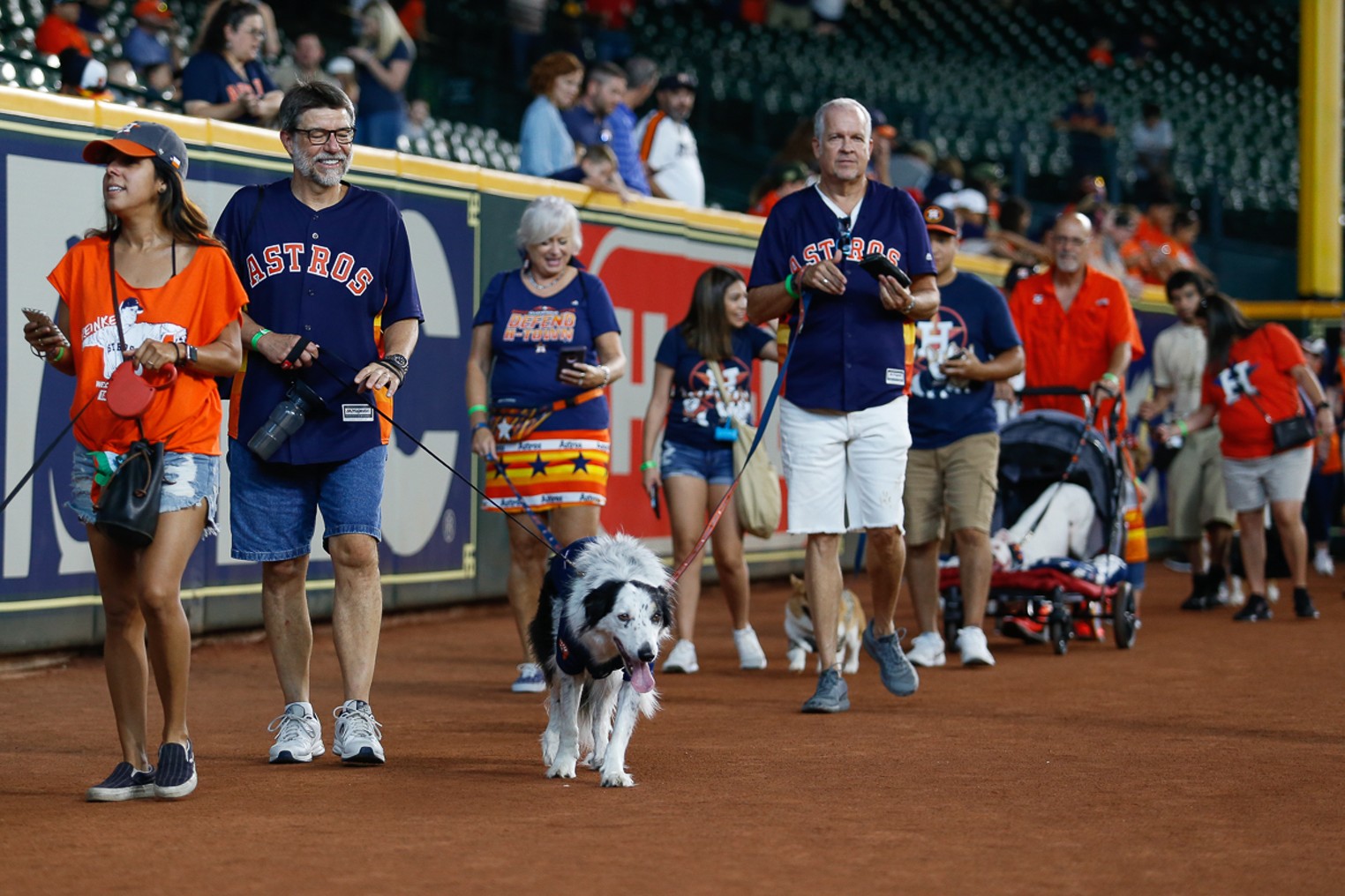 Dog day at the Astros game 