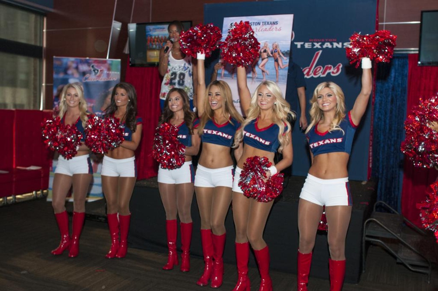 The Houston Texans Cheerleader Swimsuit Calendar Launch, Houston, Houston  Press