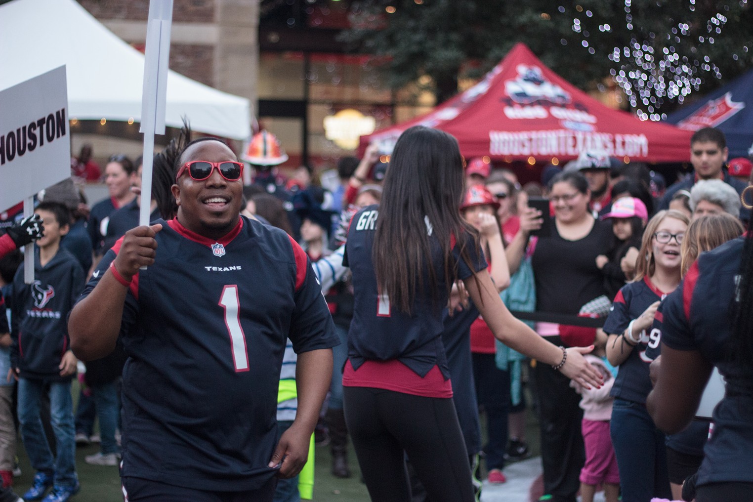 Texans Playoff Pep Rally at City Centre, Houston, Houston Press