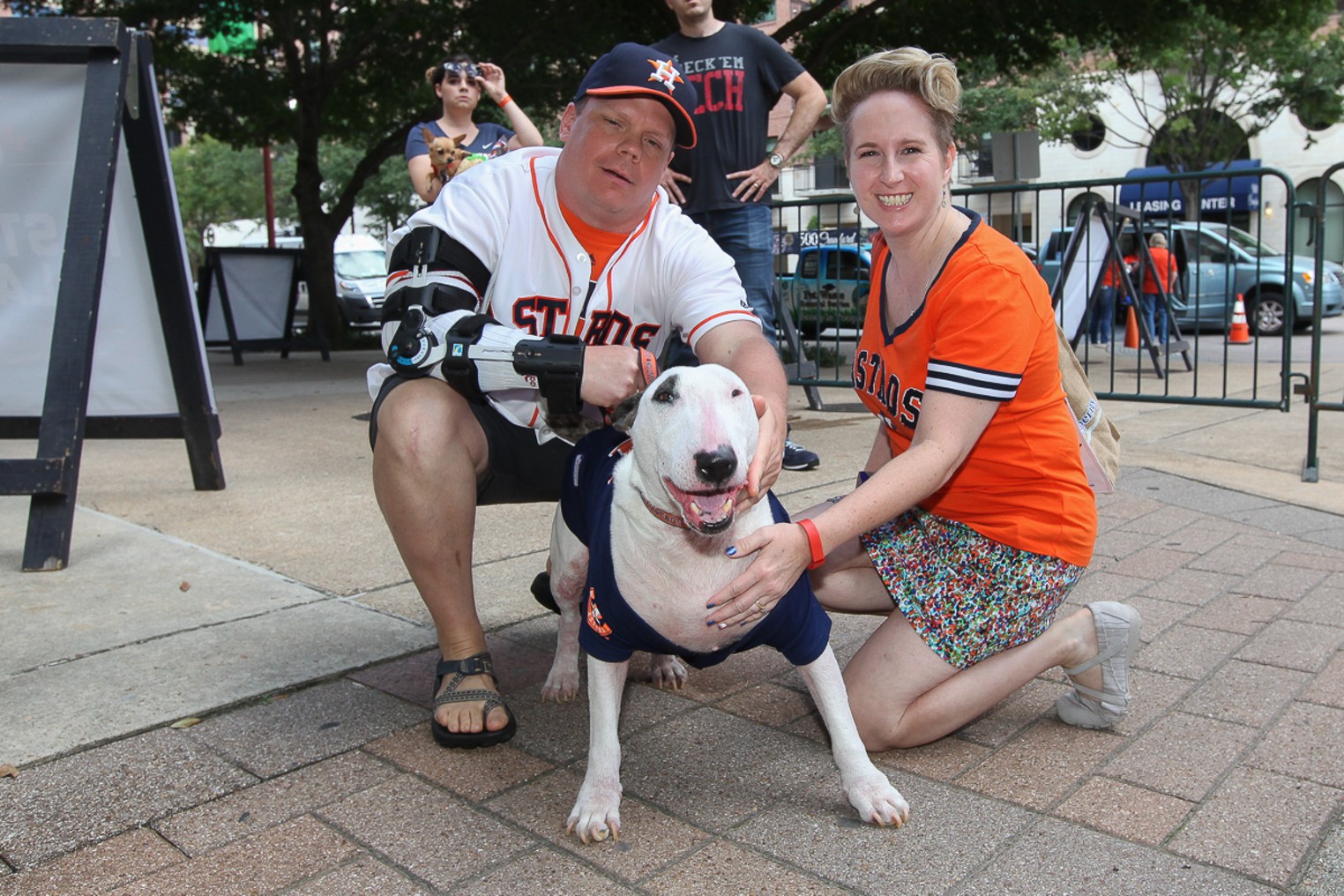 The Cute Canines at Dog Day at Minute Maid Park