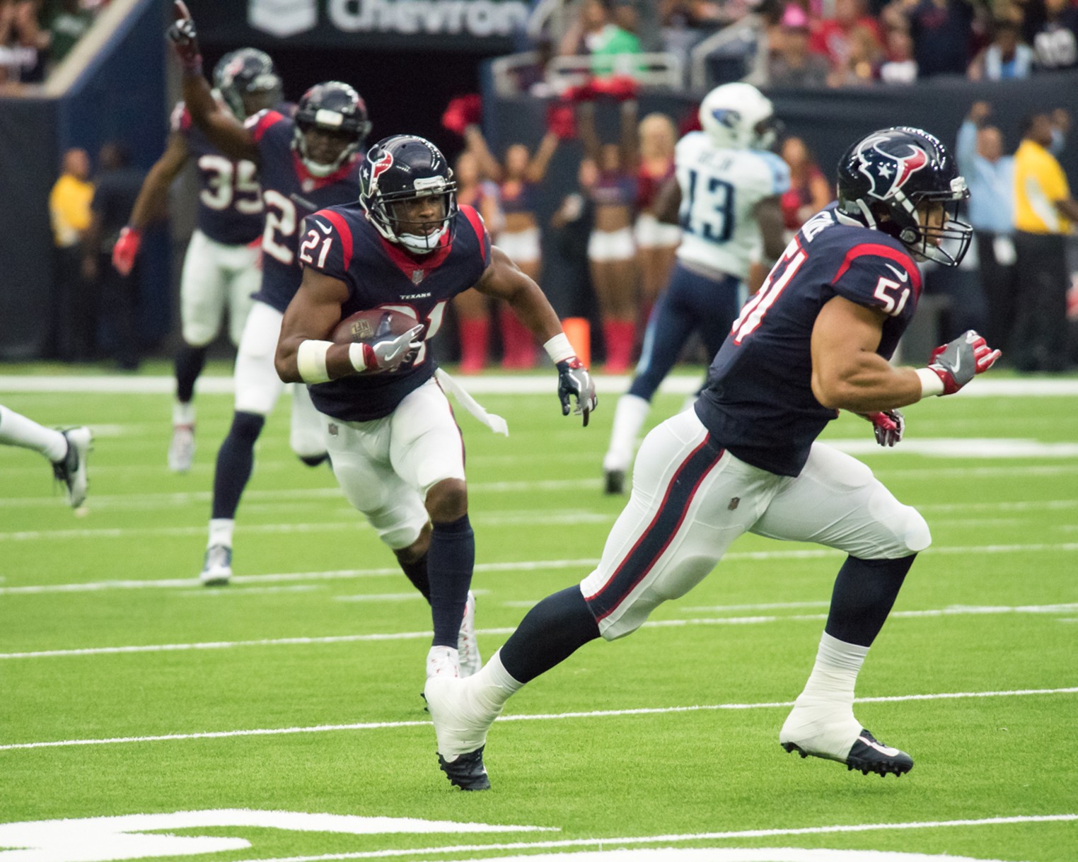 Houston Texans vs. Tennessee Titans, Houston Livestock Show & Rodeo, Football, Houston Press