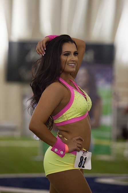 The Houston Texans Cheerleader Tryouts 2015, Houston, Houston Press