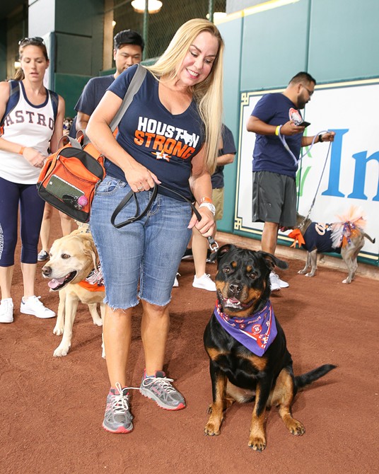 The Cute Canines at Dog Day at Minute Maid Park, Houston, Houston Press