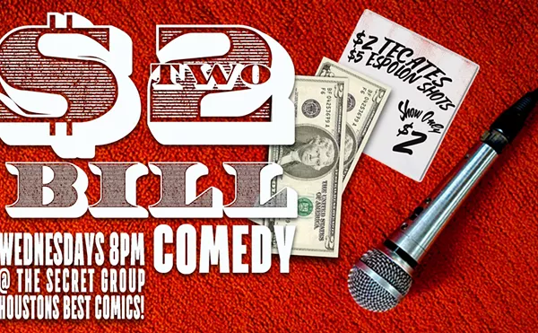Image: $2 BILL Two Dollar Comedy Show every Wednesday!
