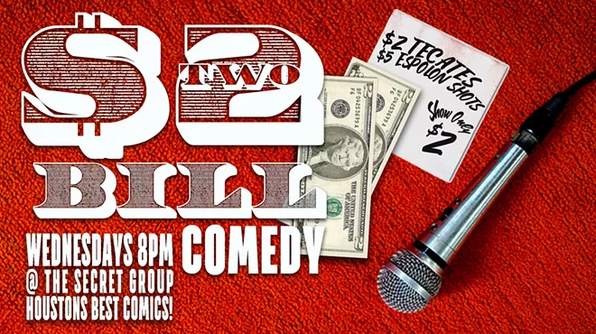 Image: $2 BILL Two Dollar Comedy Show every Wednesday!