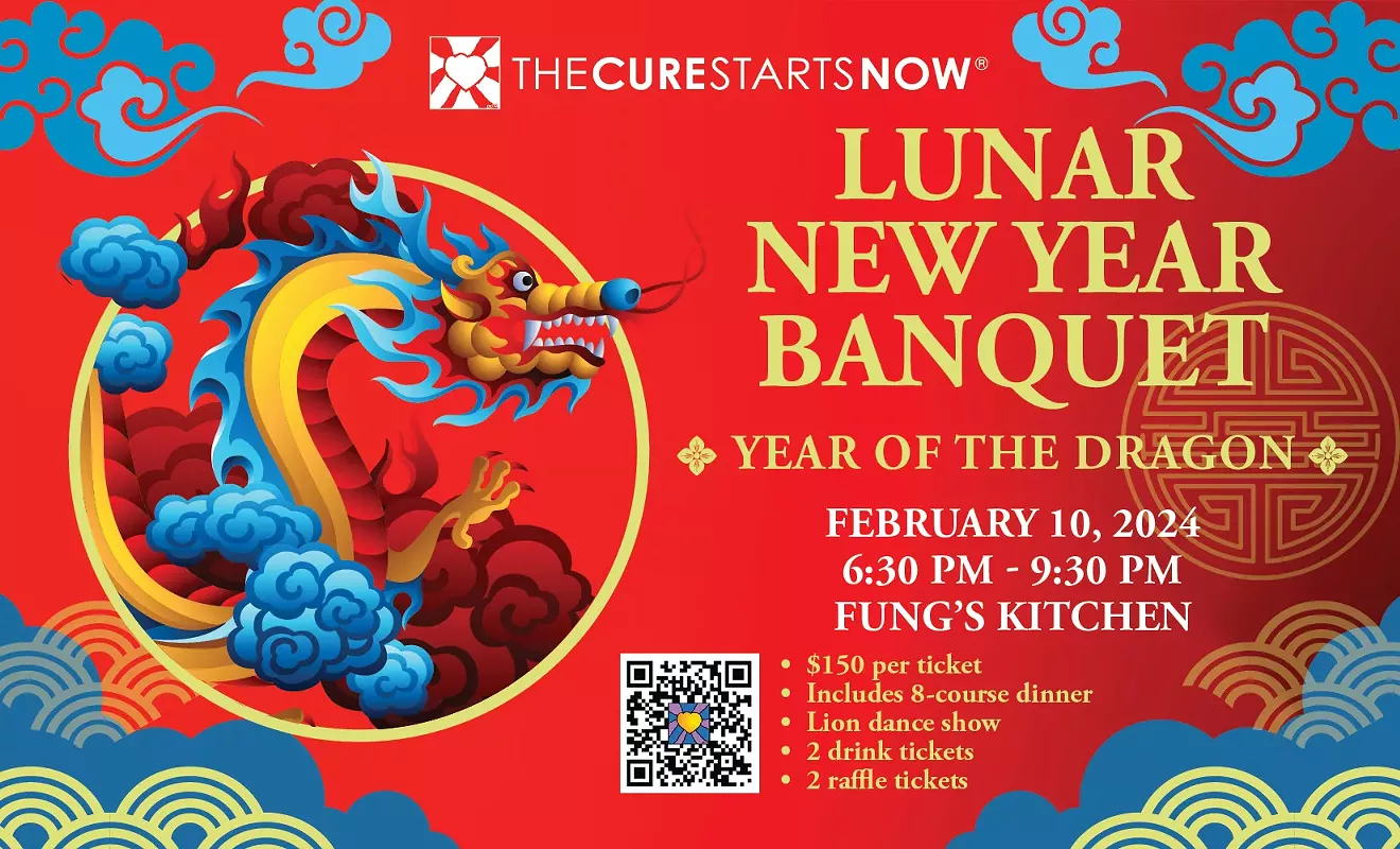 2024 Lunar New Year Banquet Benefiting The Cure Starts Now