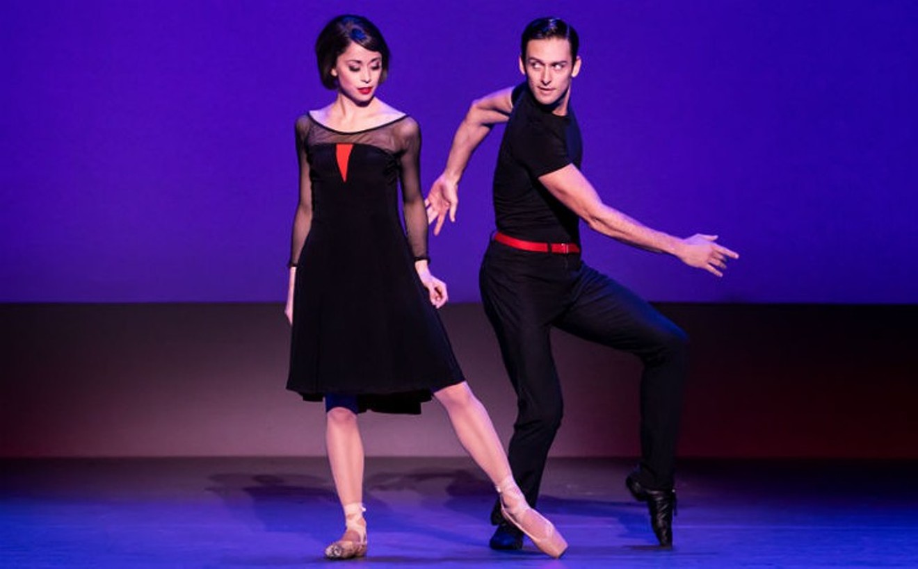 Theatre Under The Stars presents the Tony Award®-winning musical, An American in Paris, February 21 through March 5. Shown: Sara Esty and Garen Scribner.