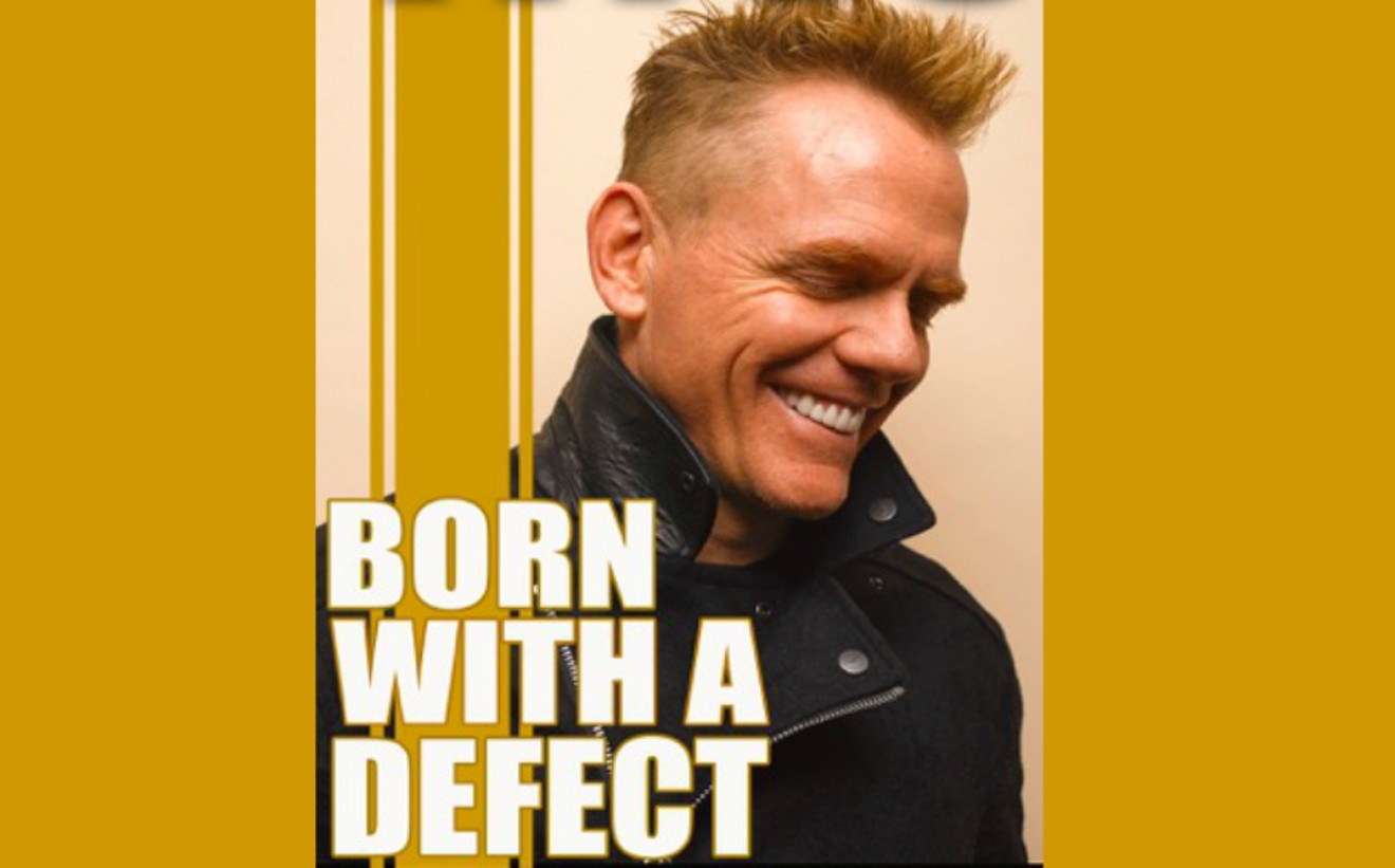 Comedian Christopher Titus brings his one-man show, Born With a Defect, to Houston Improv this weekend.