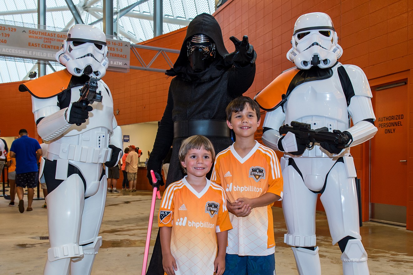 The Dynamo are hot right now, but they'll be out of this world Friday for the epic Houston Dynamo Star Wars night.