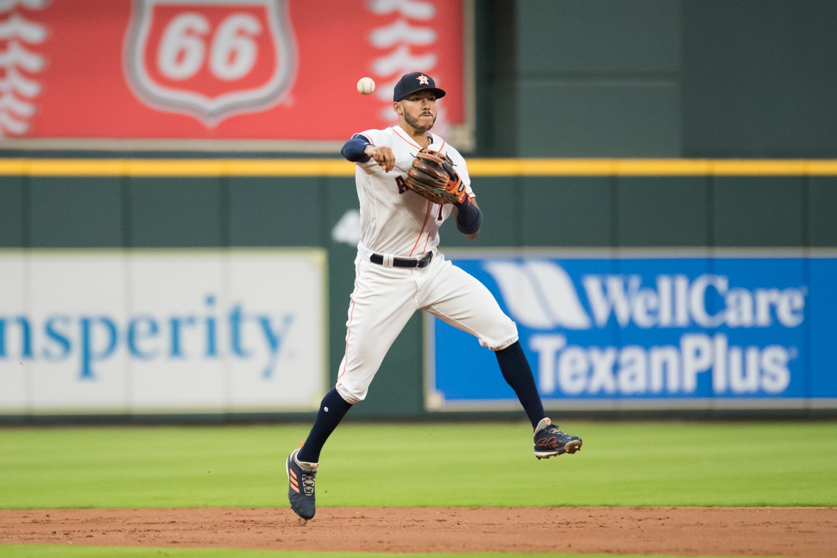 Carlos Correa remains a very good fielder, but his struggles at the plate have us concerned.