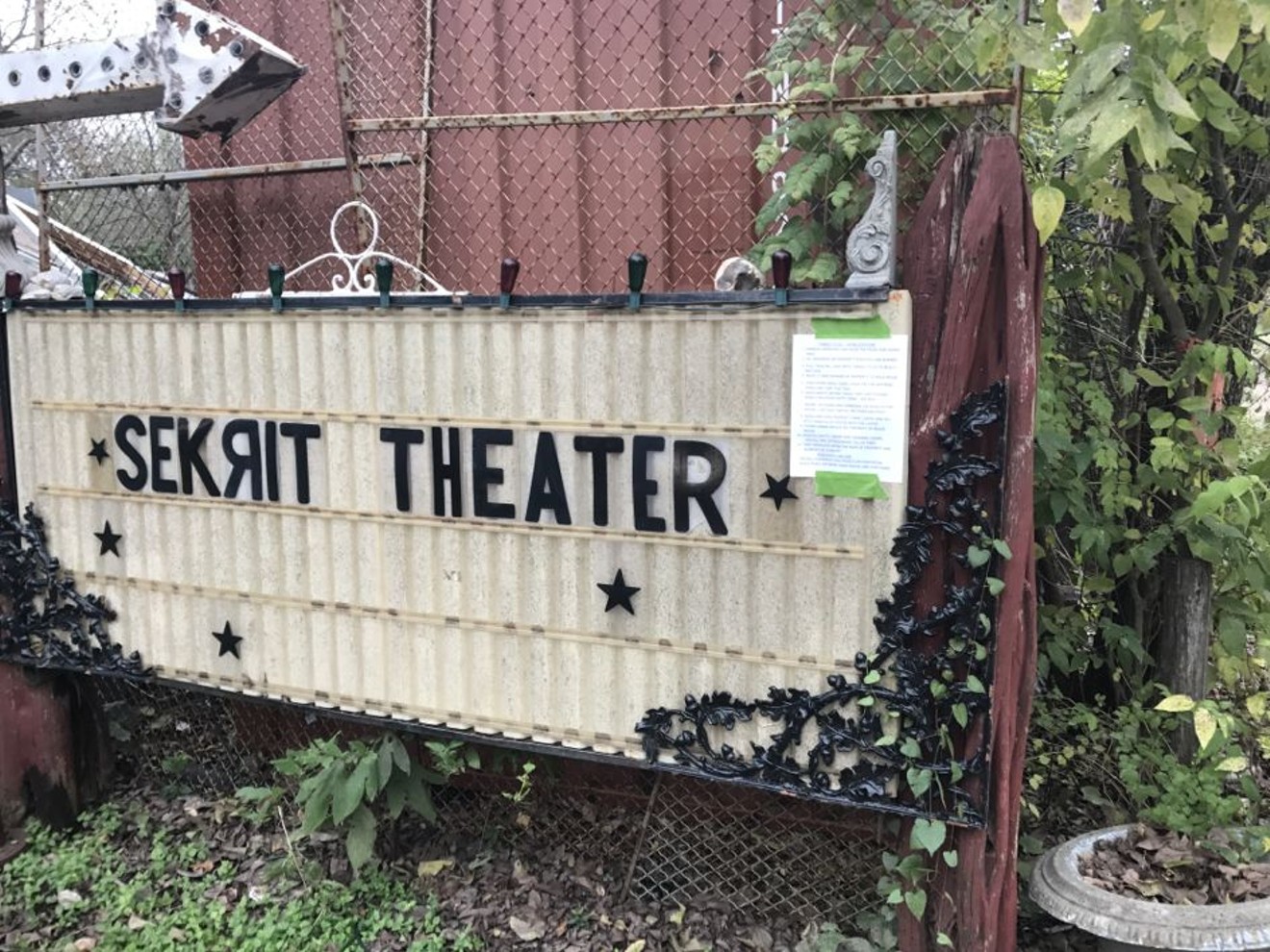 Sekrit Theater feels like a part of the "Old Austin" that is rapidly disappearing