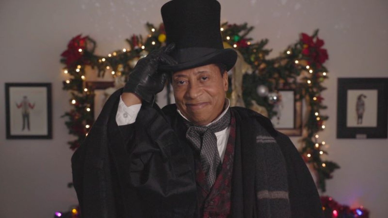 David Rainey returns as Scrooge at the Alley Theatre.