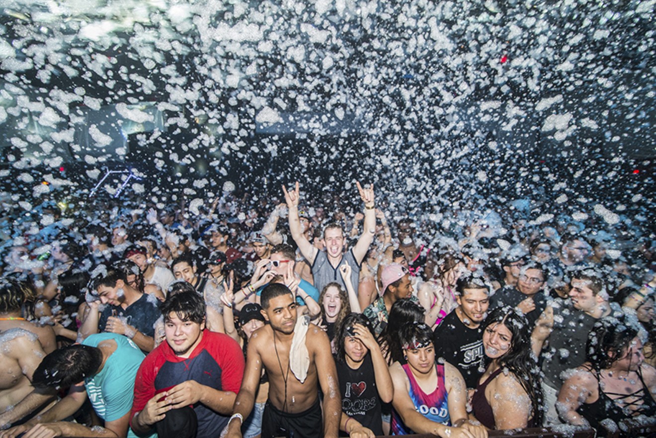 You’ll most likely need a change of clothes for one of Stereo Live’s Electric Foam parties.