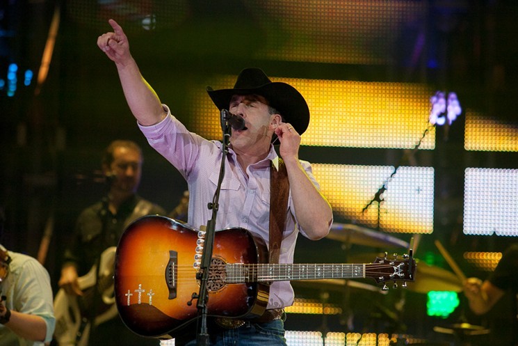 Aaron Watson, who played RodeoHouston two years ago, headlines a post-race set at Sam Houston Race Park on Saturday night.