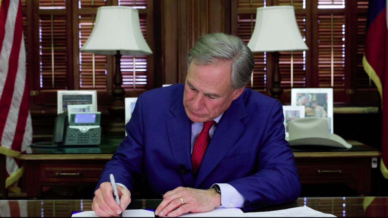 With the flick of his pen, Gov. Greg Abbott nixed 20 laws after the 2021 legislative session.