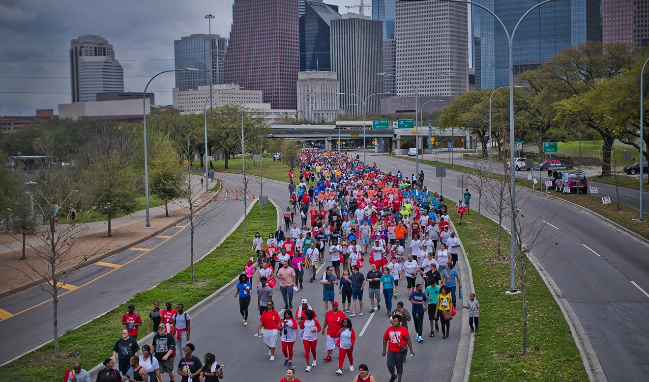 Nearly 10,000 people turn out each year for the AIDS Walk.