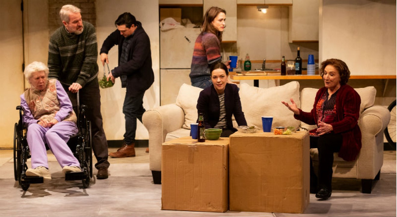 The stage is in constant motion in The Humans at the Alley Theatre.