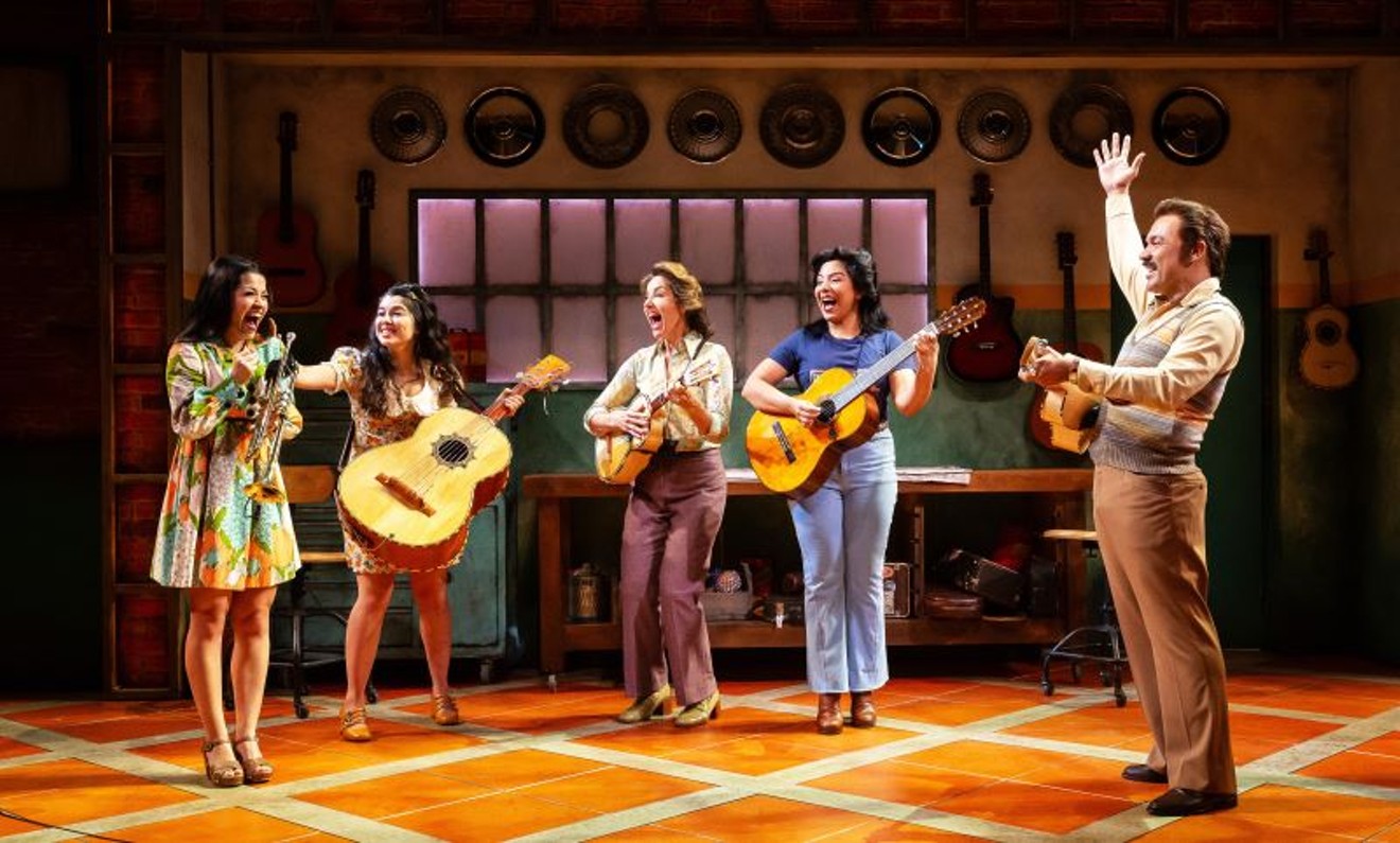 The American Mariachi cast at Alley Theatre.