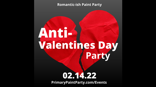 Anti Valentine's Day Paint Party