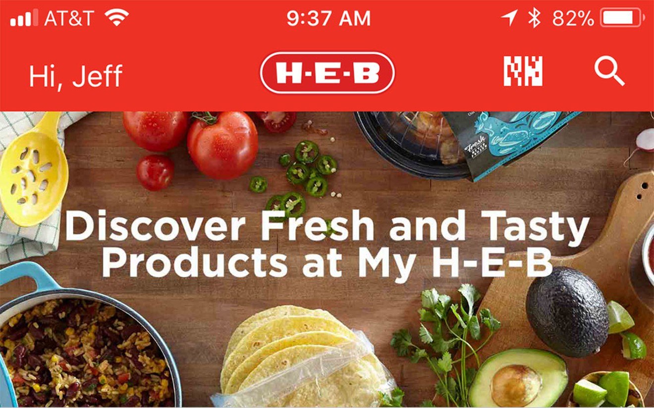 H-E-B shopping lists can now include bananas, milk and a handyman