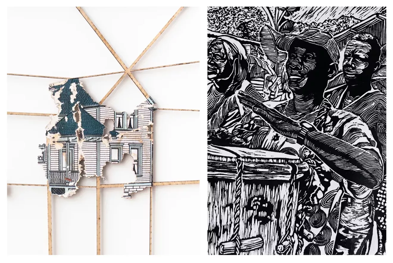 Two exhibitions on view at Sabine Street Studios