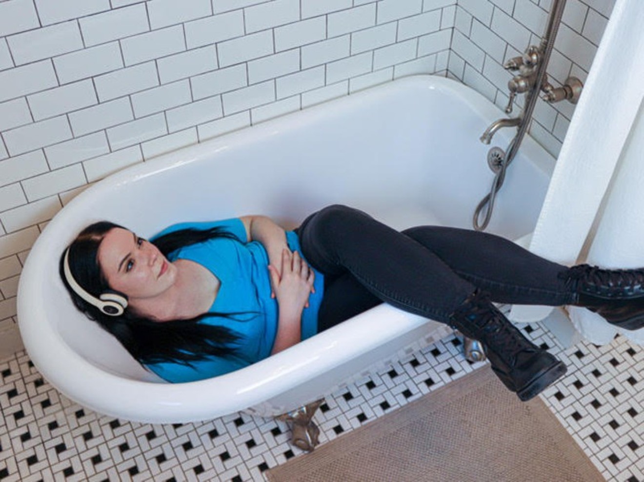 Your bathtub is just one of the places you'll be asked to listen to What Happened Here