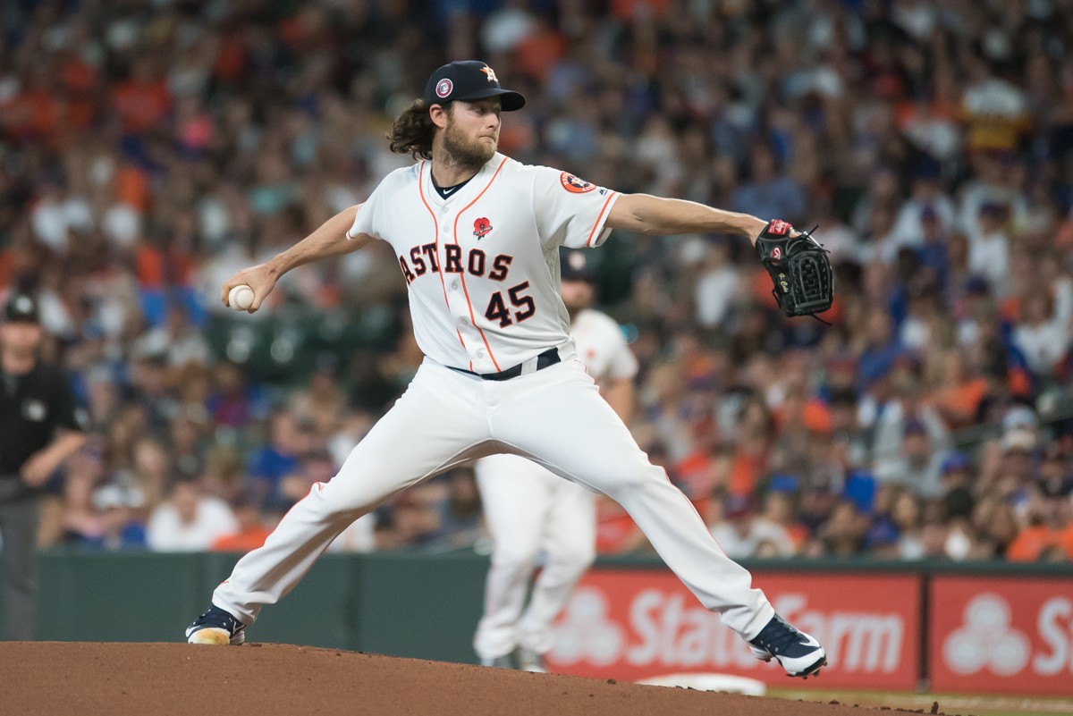 Gerrit Cole spun another gem in the Astros rout of the Mariners on Sunday.