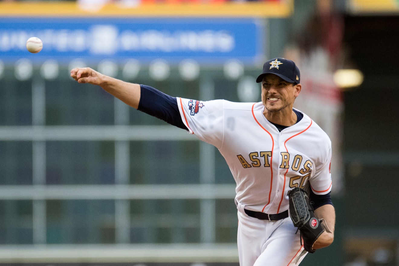 Charlie Morton gave up six runs, but still got the win as the Astros offense blew up Wednesday.