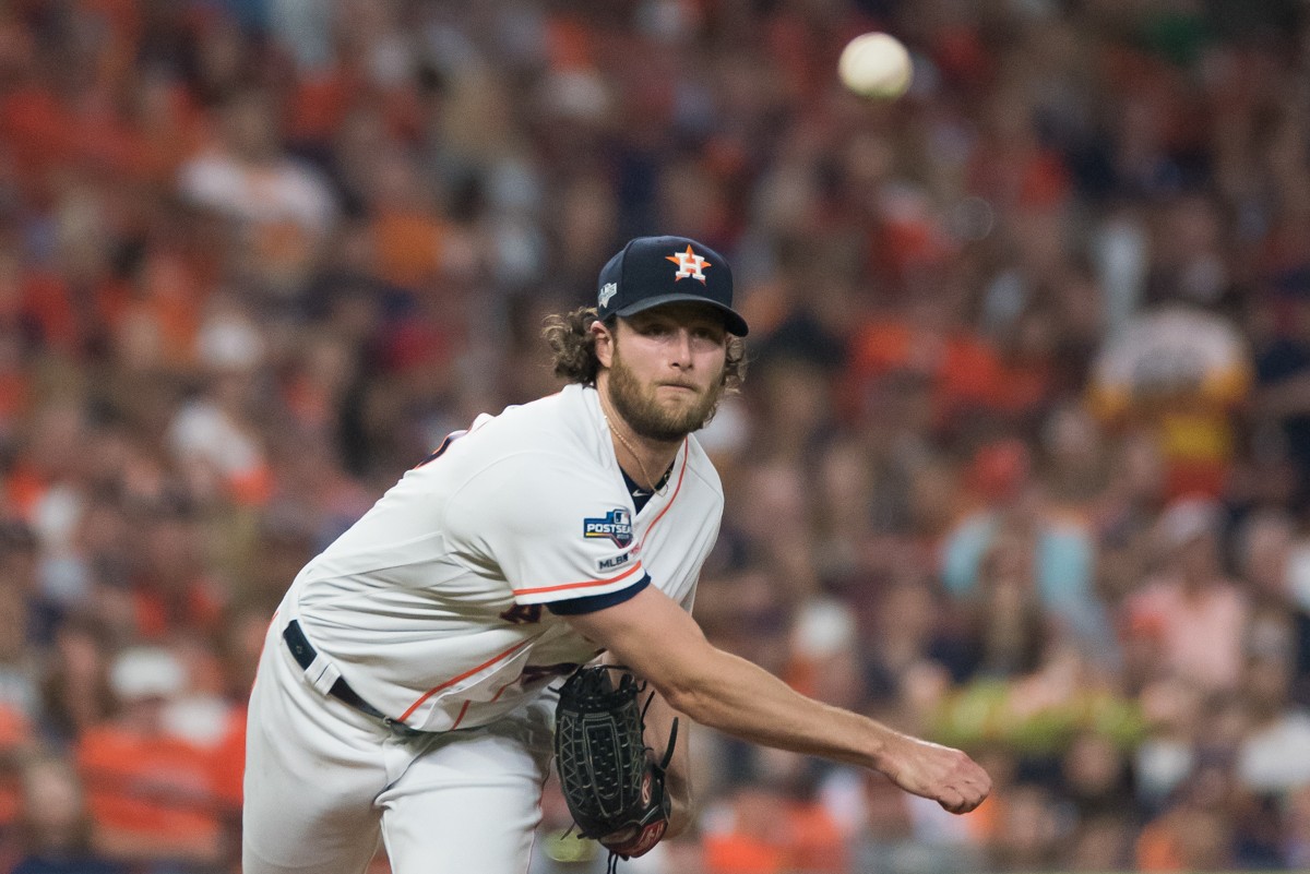 Gerrit Cole had a tough outing in game one as he takes his first loss of the postseason.