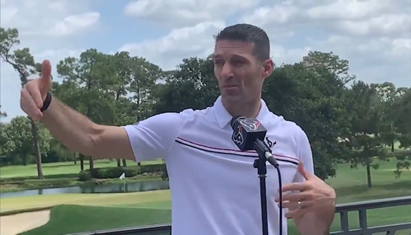 Nick Caserio shared his thoughts on the offseason on Monday at the Texans' charity golf tournament.