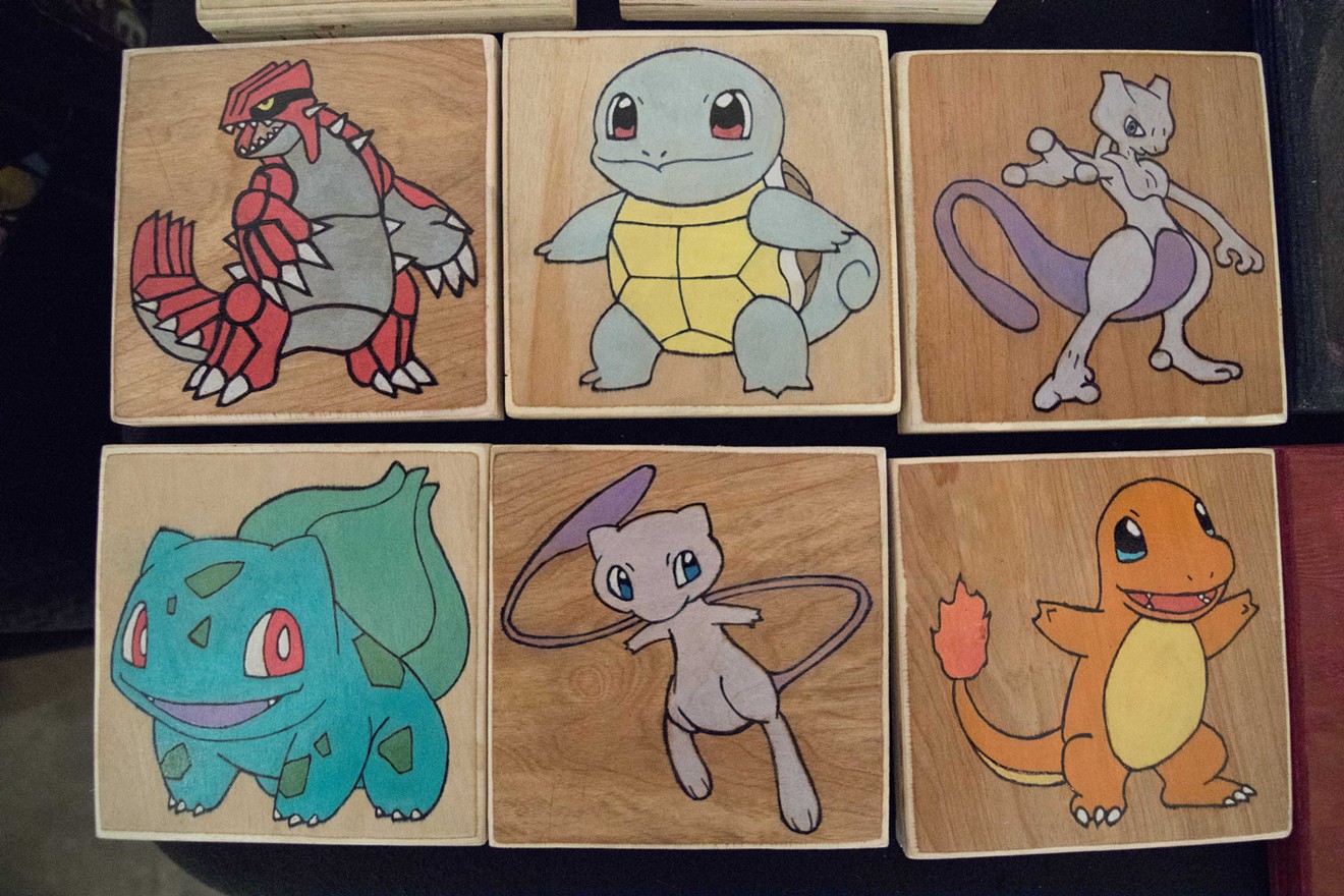 Jonesing for some Pokémon-inspired art? Make your way down to Sketch ‘em All: A Pokémon Art Show on Friday.