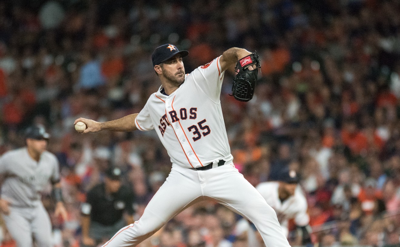 Justin Verlander wound up second in the American League Cy Young race, but he's number one for the Astros.
