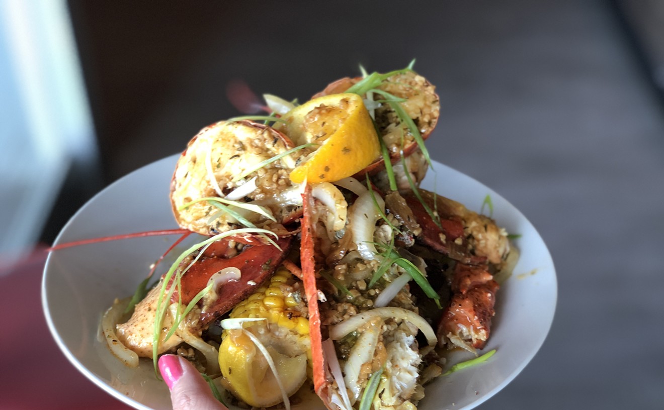 Viet-Cajun lobster at Saigon House is one of those dishes that's sure to wow.