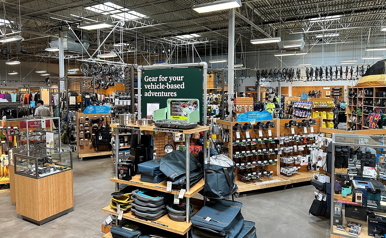 If you are going outside, you should probably go inside at REI first.