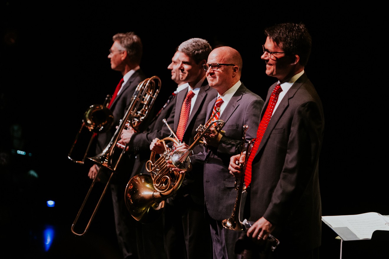 ROCO's Brass Quintet will tackle a program that includes jazz standards and the Beatles during ROCO Unchambered: Blackbird.