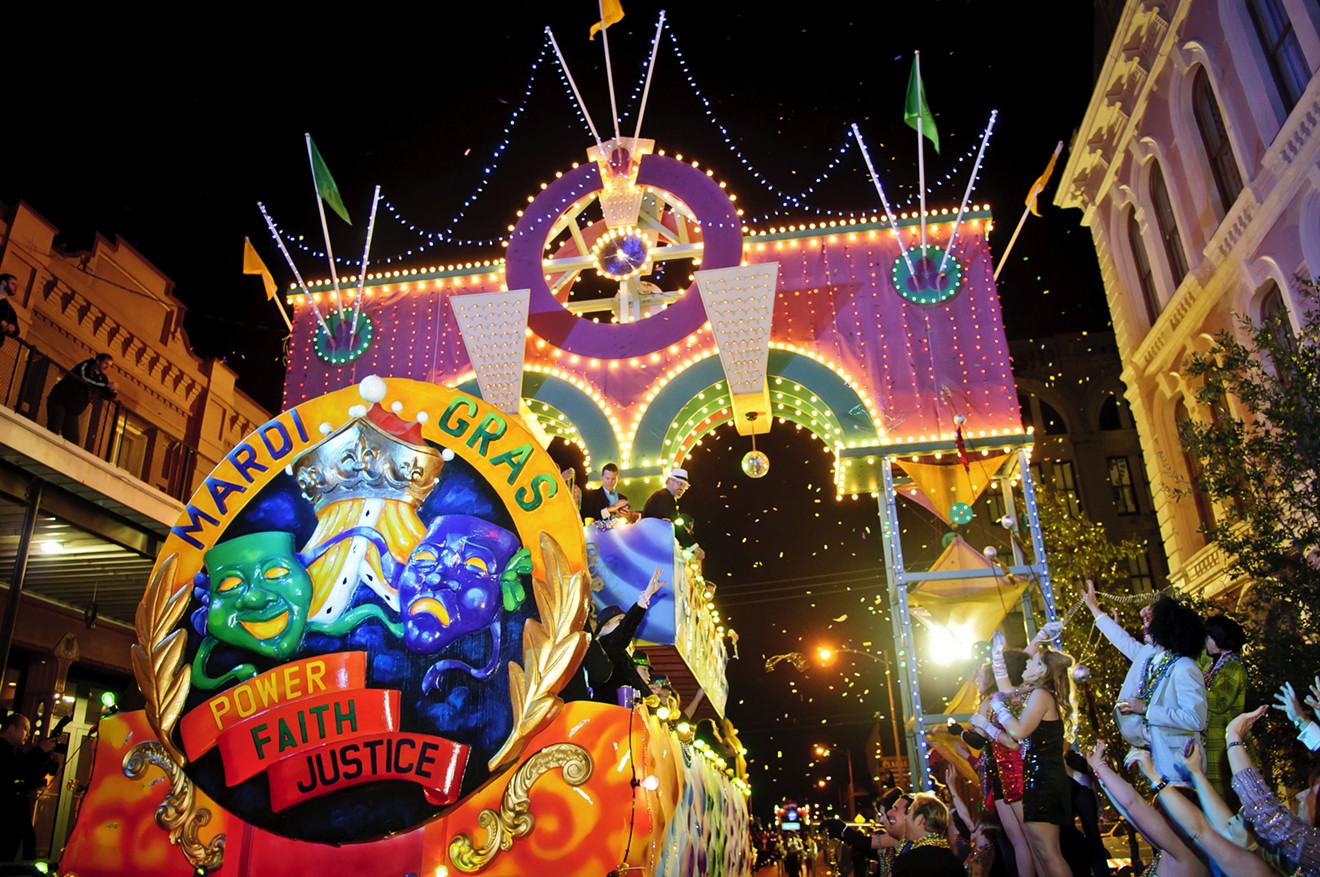 Twenty-four parades and related events are planned at The 106th Celebration of Mardi Gras! Galveston.