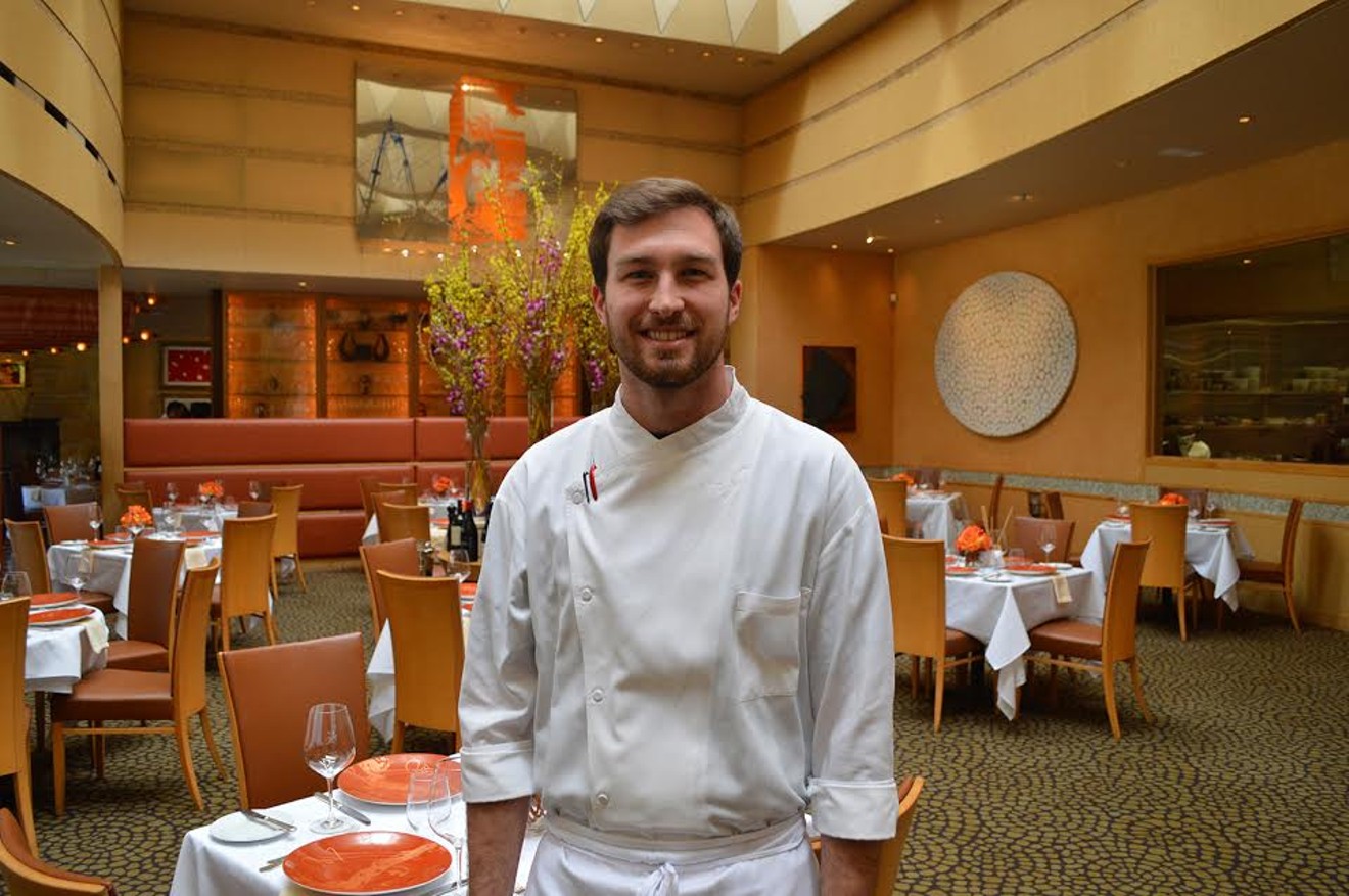 Tony's new chef de cuisine, Austin Waiter
