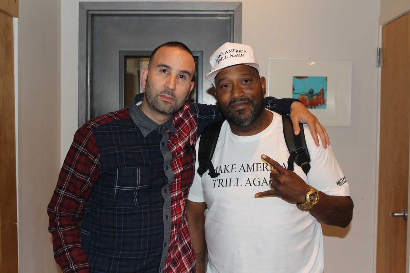 The Trill OG, Bun B and his pal Premium Pete make foodie moves.