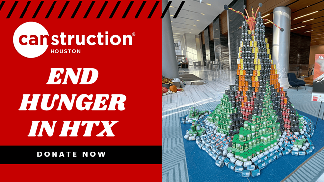 Image: Canstruction Benefiting the Houston Food Bank