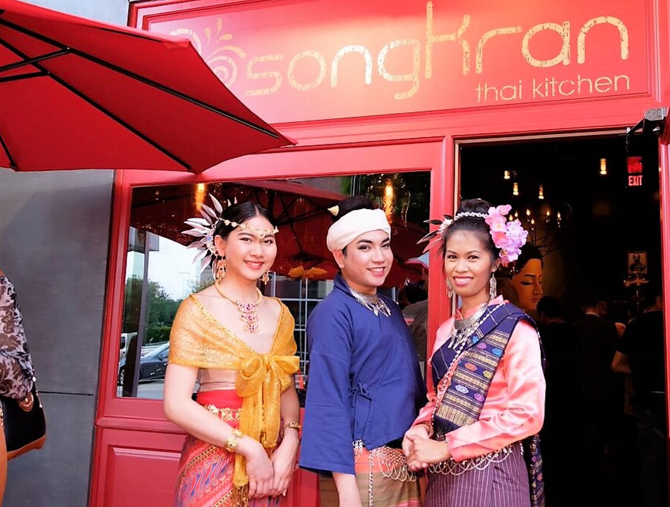 The dancers from Wat Buddhavas of Houston will perform for diners during the Songkran Festival.