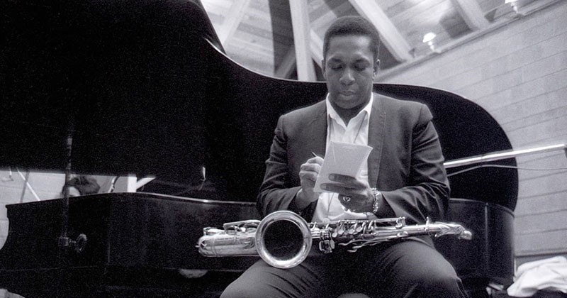 A still from Chasing Trane: The John Coltrane Documentary