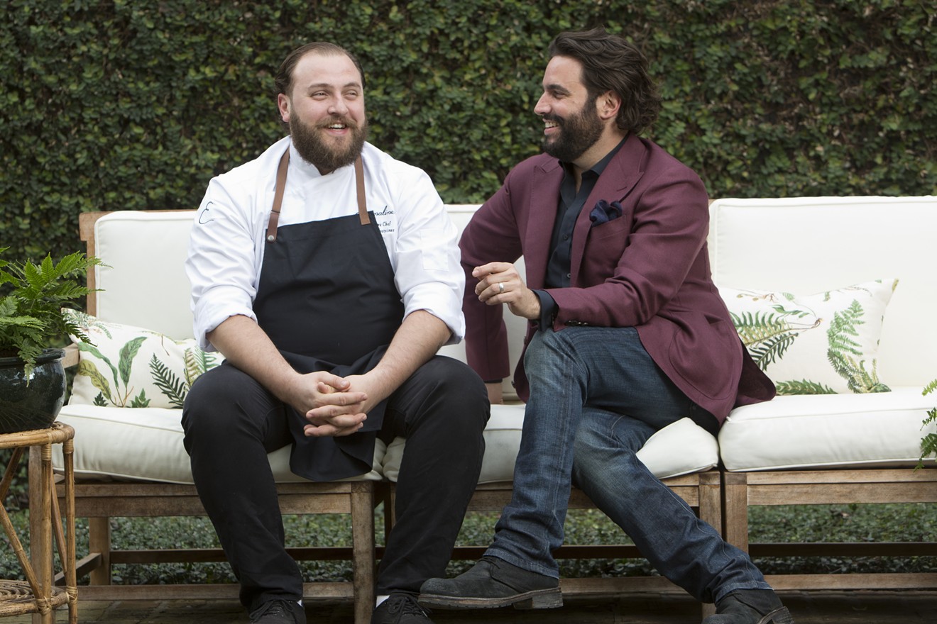 Dimitri Voutsinas, executive chef, and Sam Governale, owner of Emmaline.