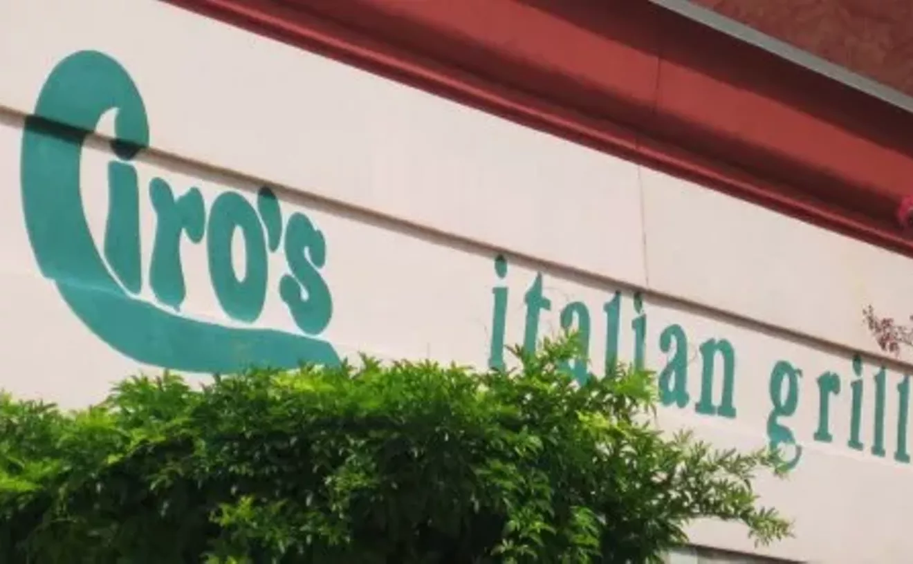 Image: Ciro's Italian Grill