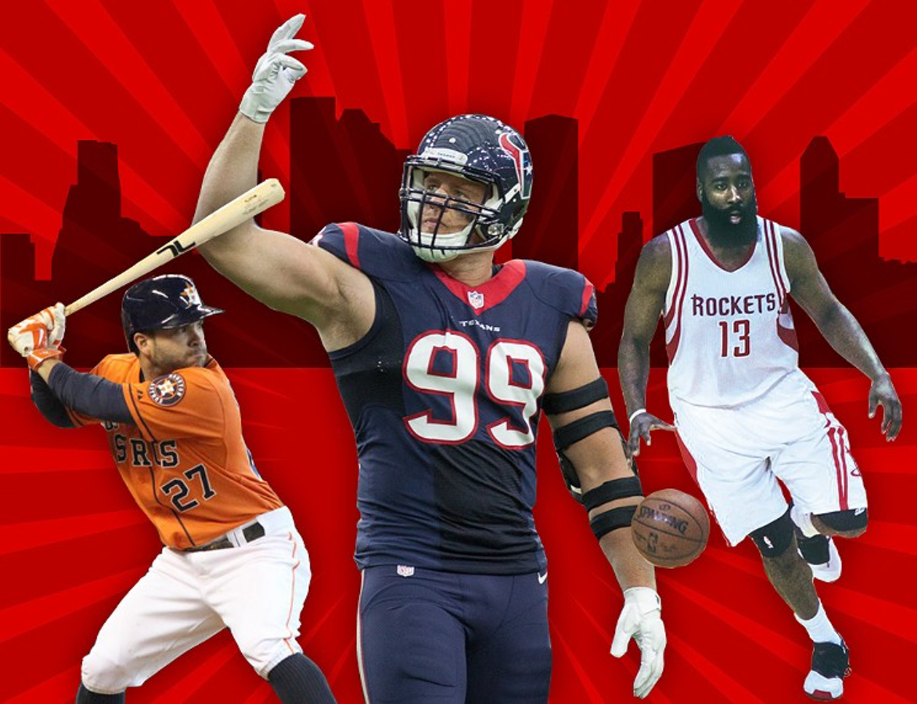 Thanks to crazy vote totals for Altuve, Harden, and Watt, Houston is the MVC — Most Valuable City.