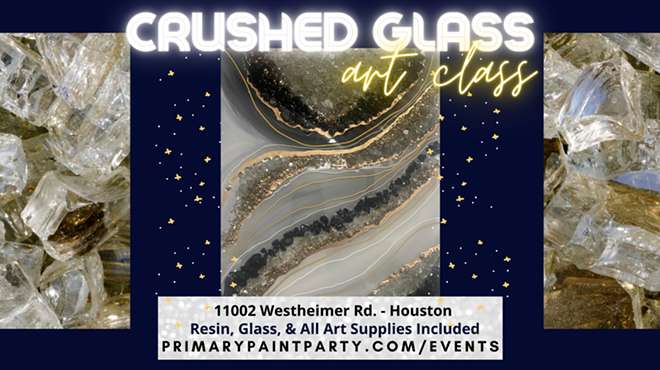 Crushed Glass Art Class