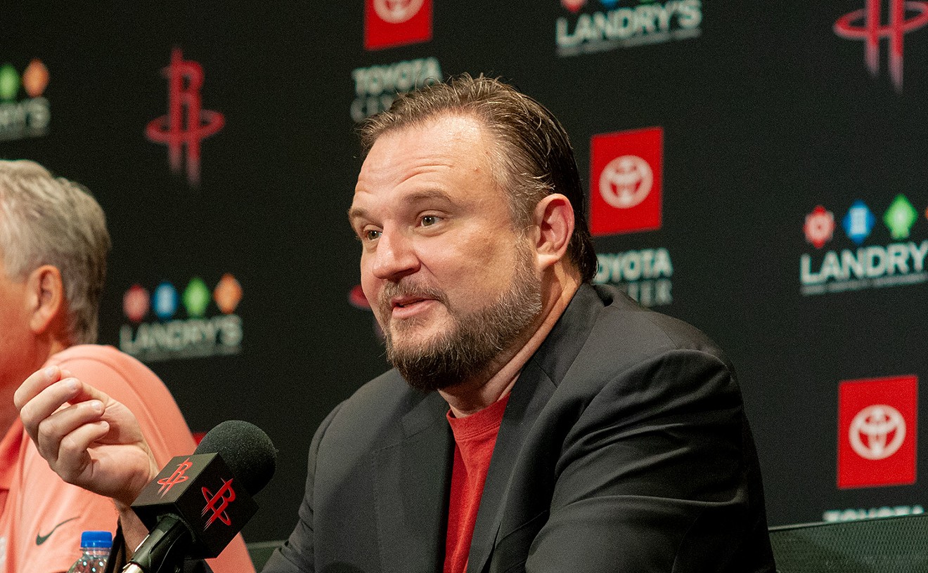 Daryl Morey has stepped down as Rockets GM.